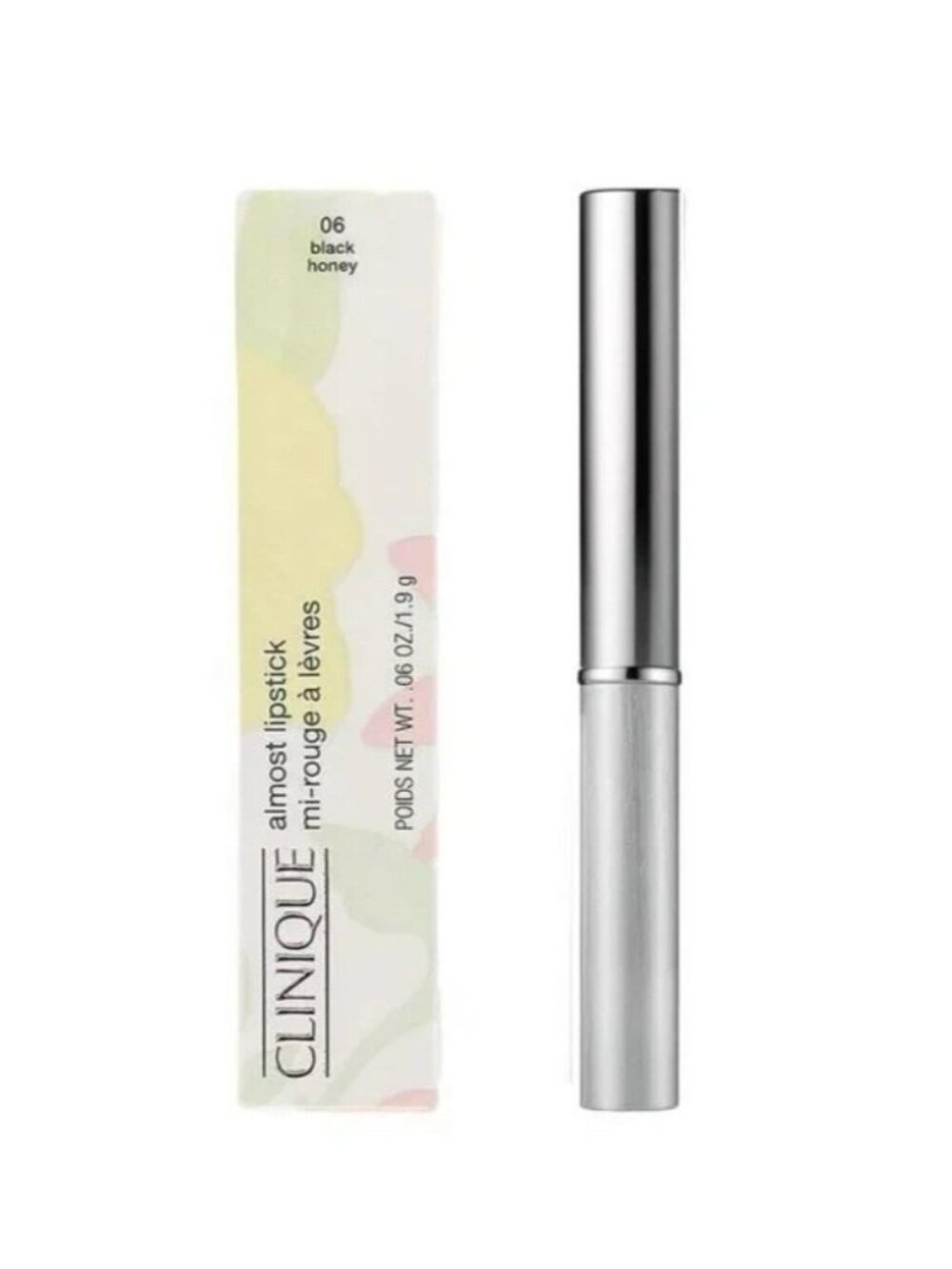 Clinique Almost Lipstick 06 Black Honey 0.06 Oz/1.9g Full Size New in Box